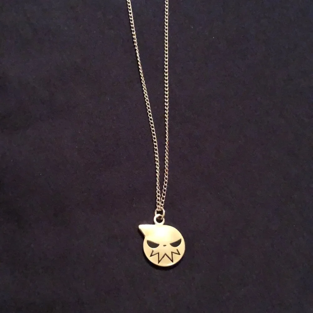 Fun silver tone necklace